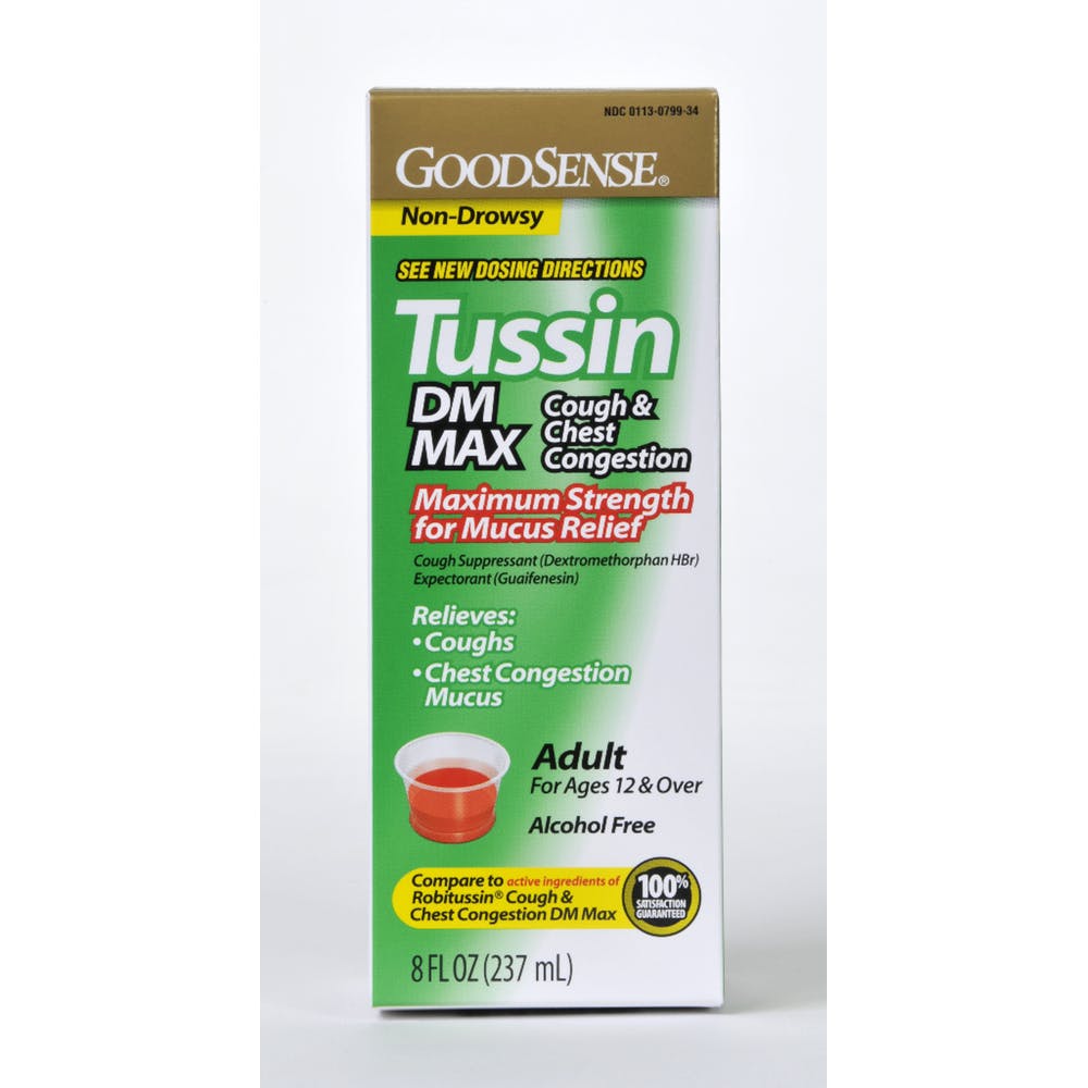 Tussin DM Max Cough Formula - 8 oz Non-Drowsy 2