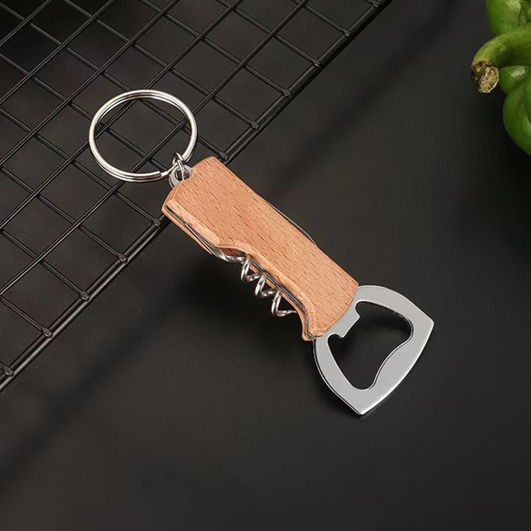 Stainless Steel Portable Palm Bottle Opener 7