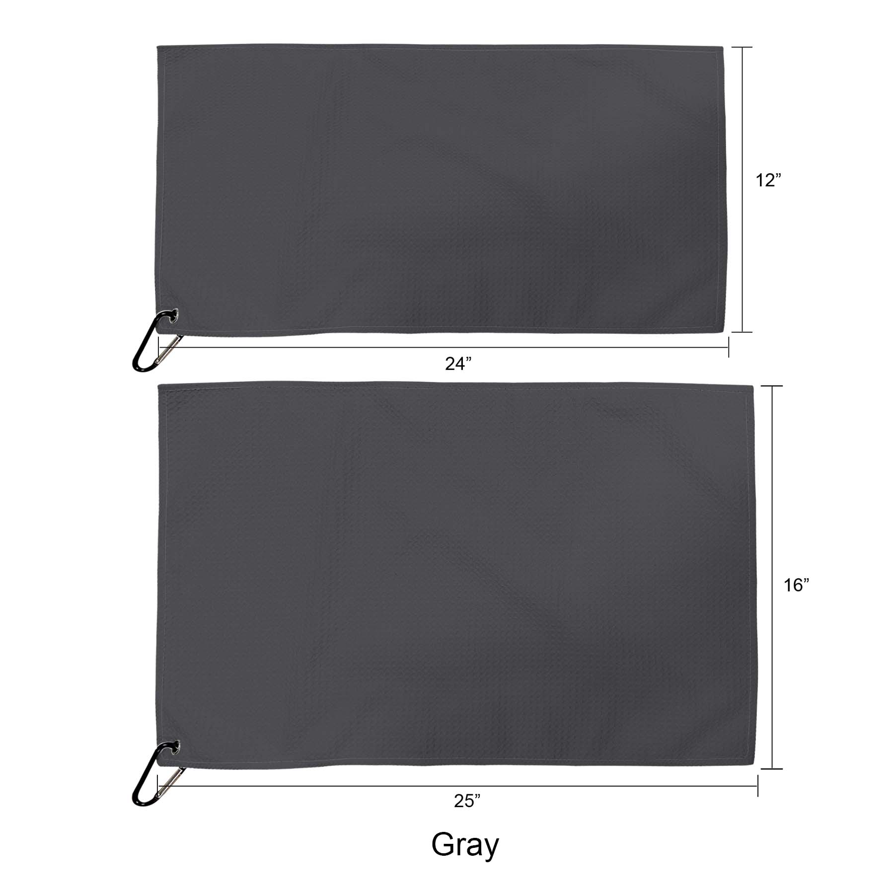 Free Shipping Full Color 400gsm Waffle Golf Towel 56