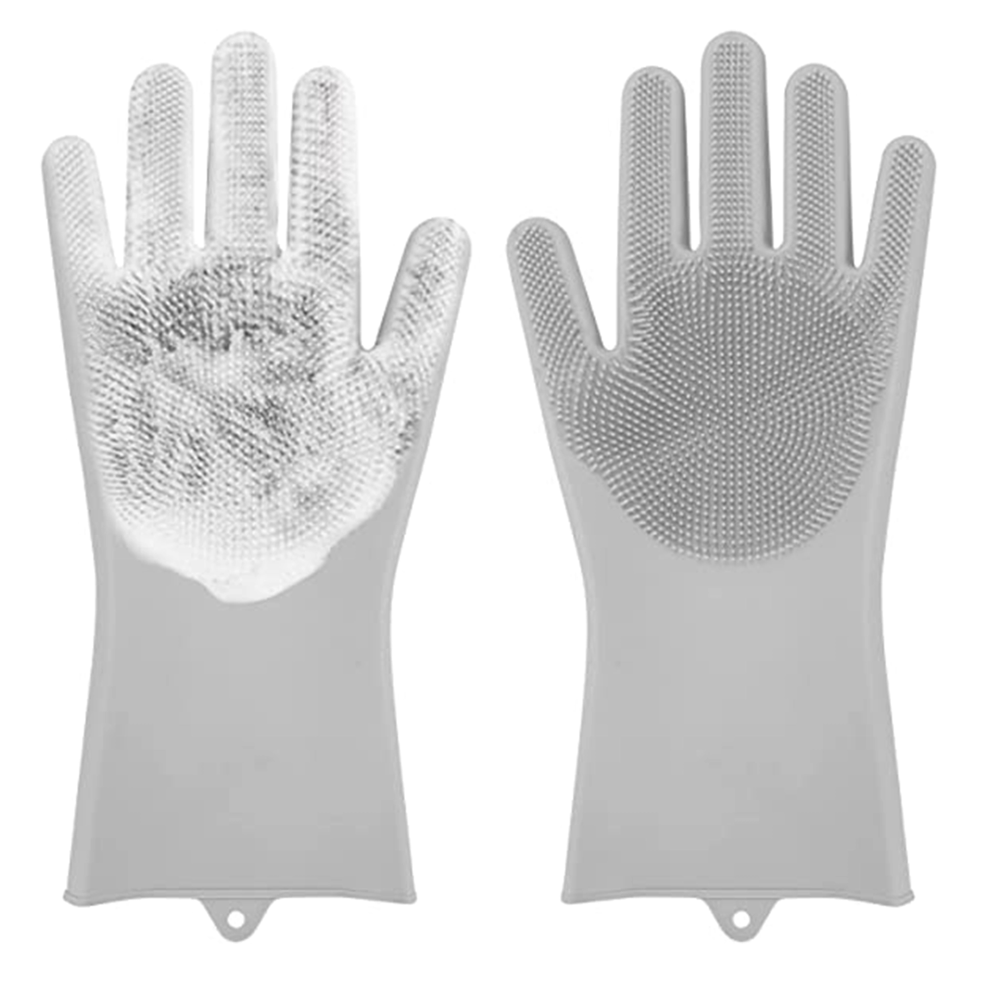 Silicone Dishwashing Gloves for Kitchen 12