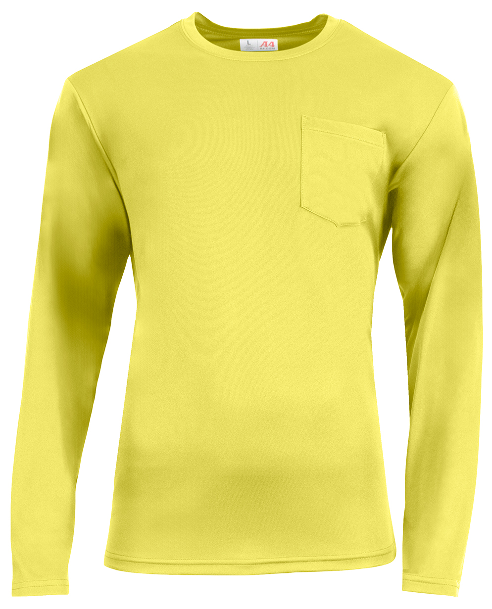 A4 Sprint Long Sleeve Pocket Tee 15