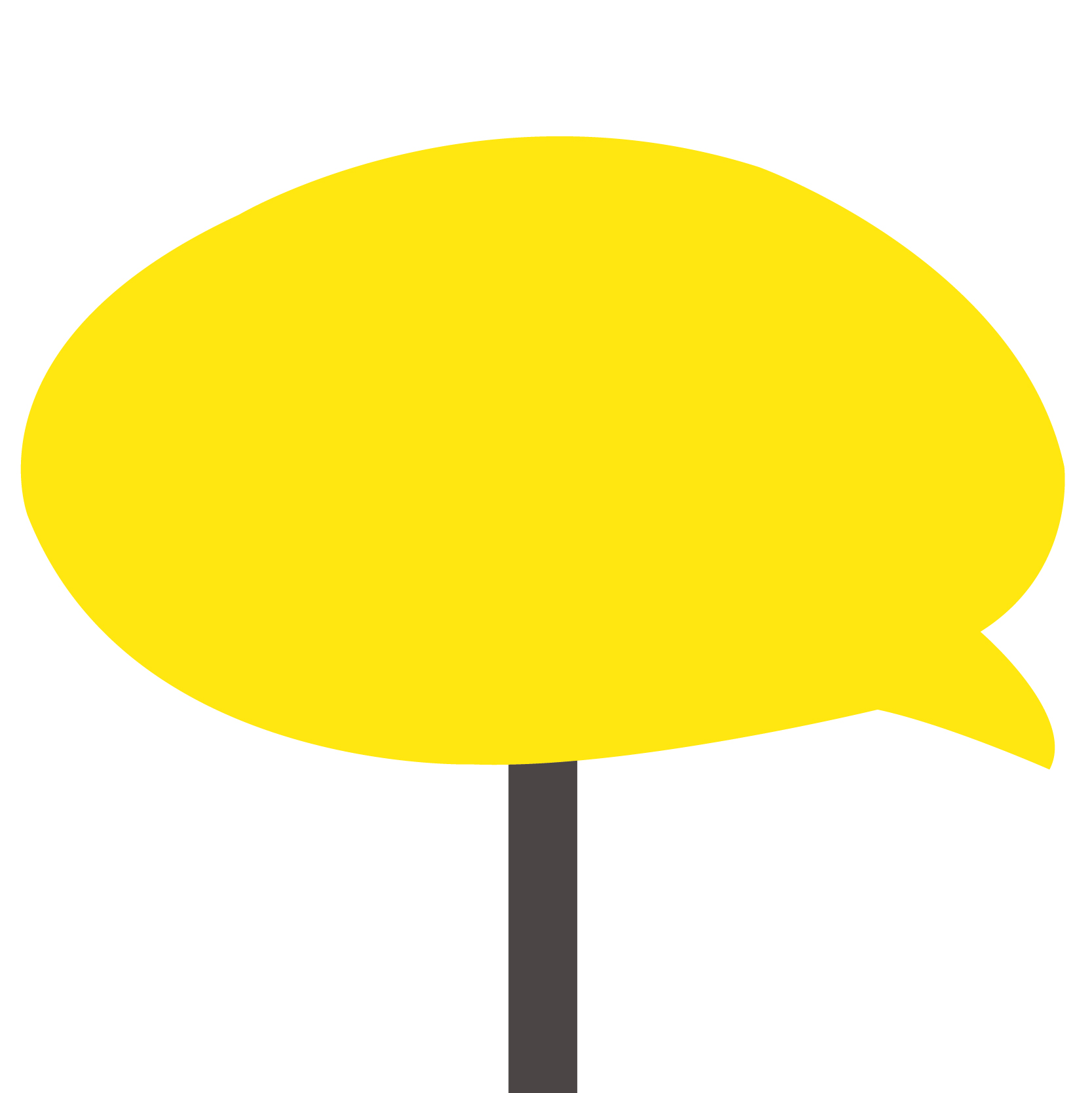 Speech Bubble Topper 39