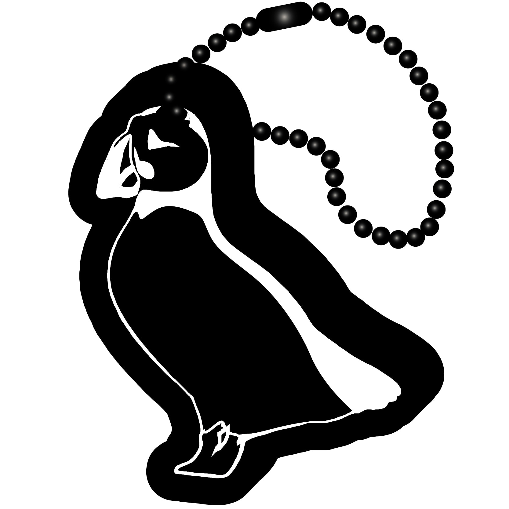Puffin Key Tag 34