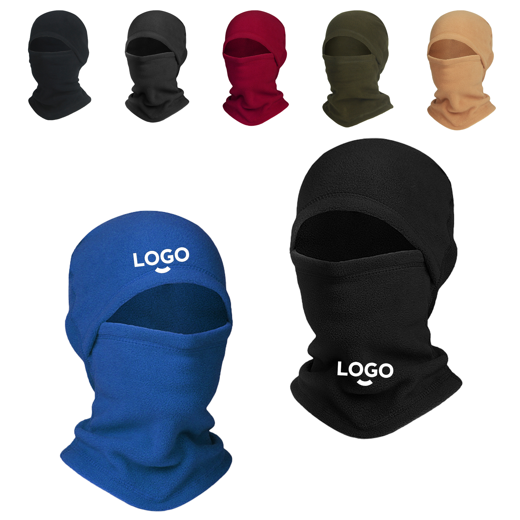 MOQ20 Winter Mask Ski Headgear Two-In-One Hat 8