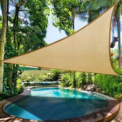 10'x10'x10' Sunshade Triangle Tarp