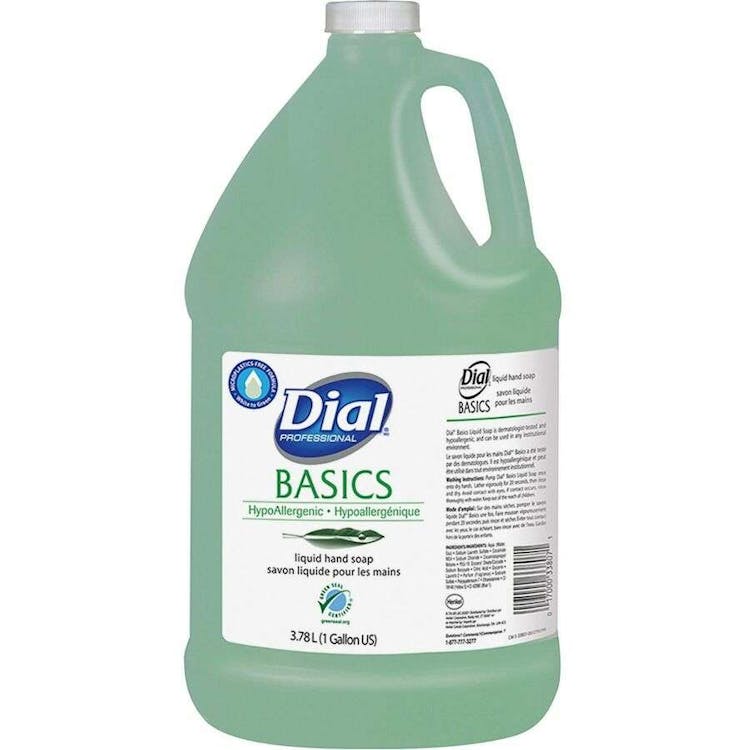 Dial Basics Liquid Hand Soap - 1 Gallon 3