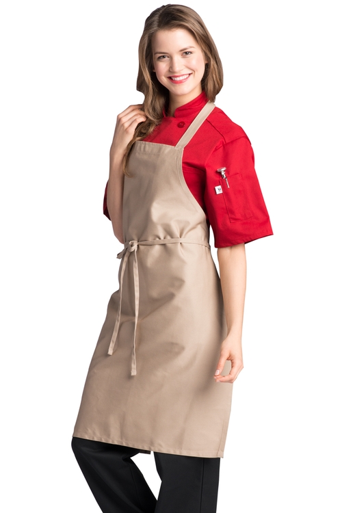 Premium No Pocket Apron, Blank Colors V3000CBLANK Aprons, Etc.