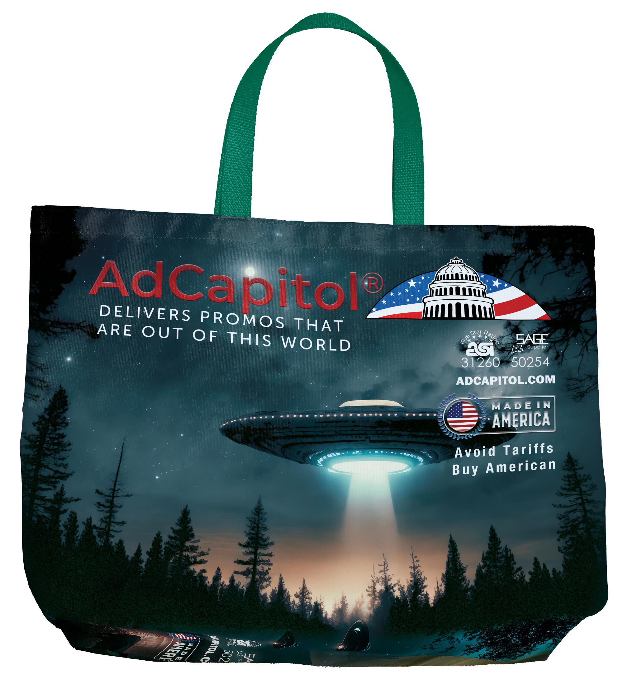 Sublimated Tote Bag 11