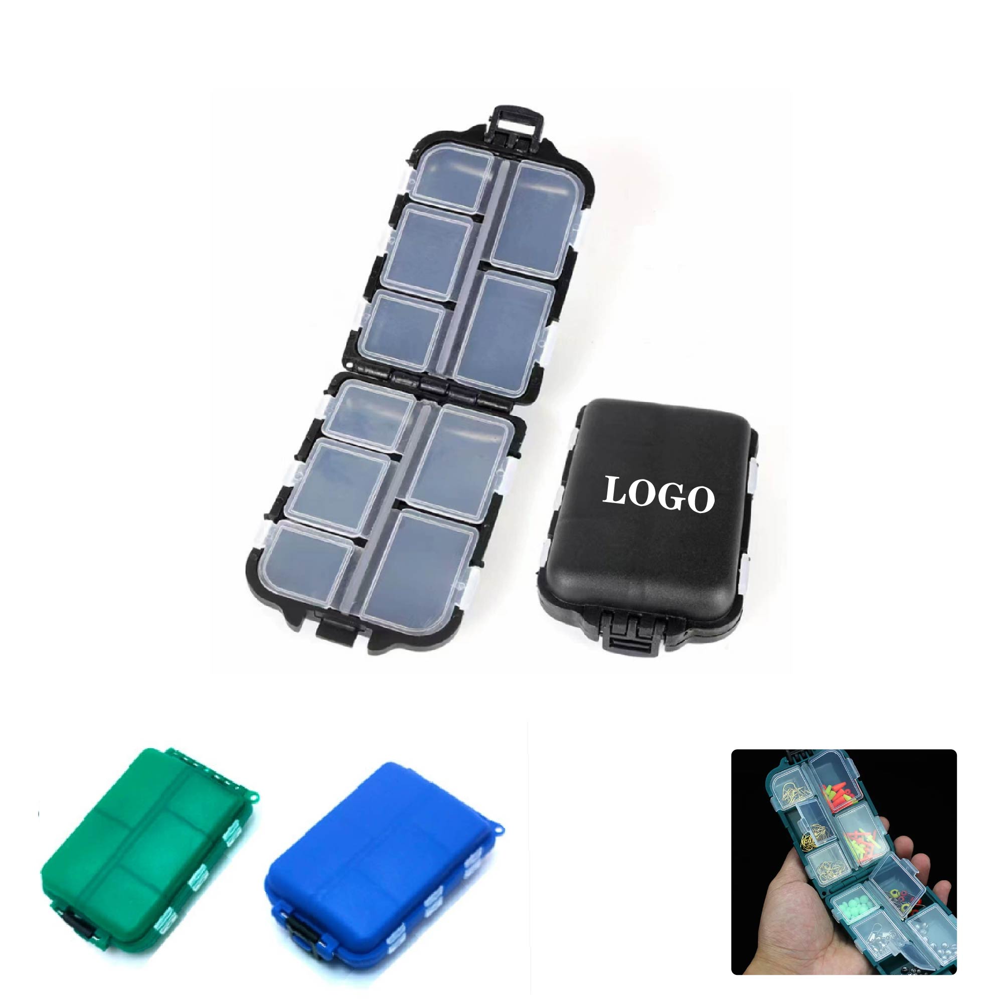 MOQ 10 pcs Bait Compartment Box 2