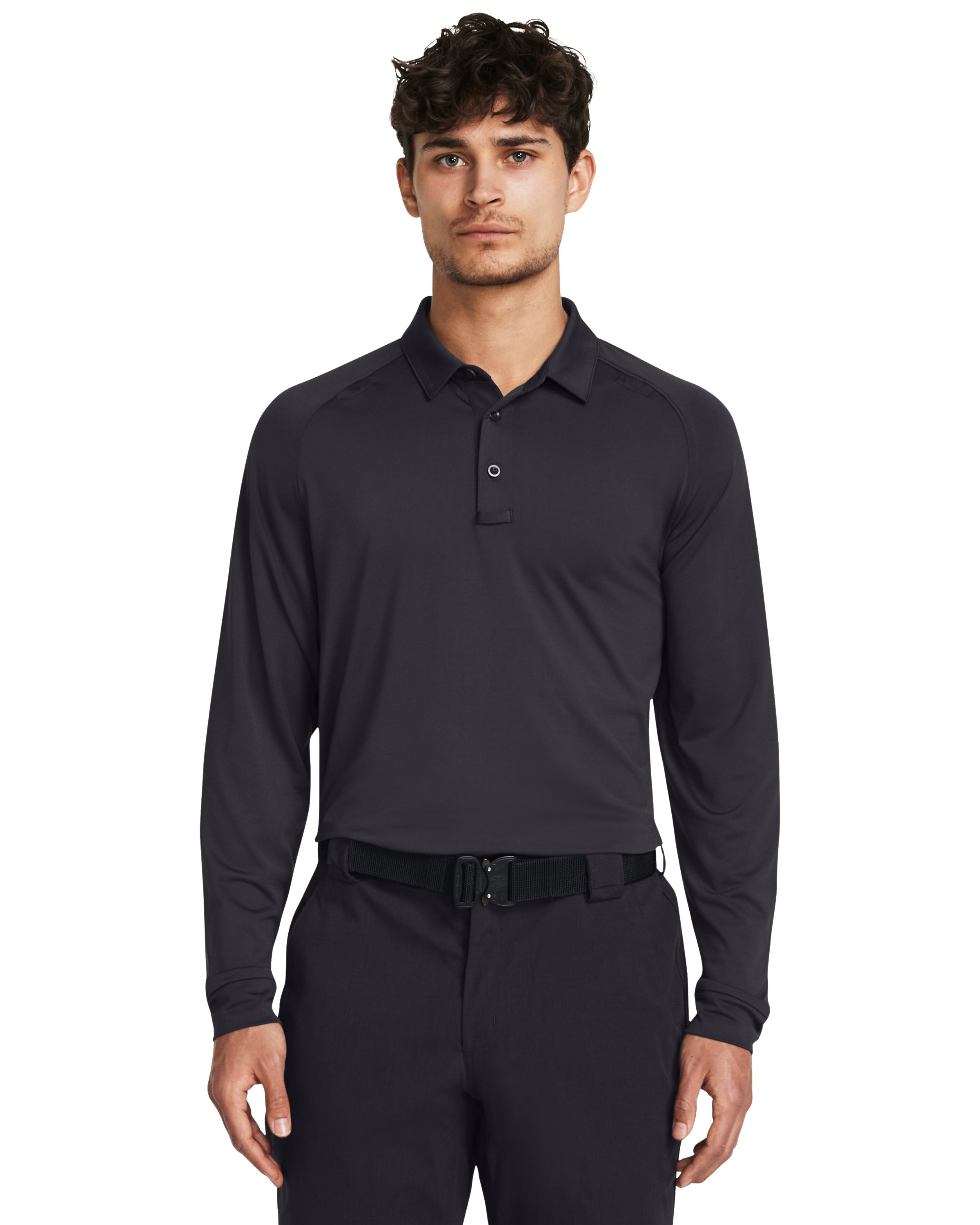 UA Tactical Elite Men's Long Sleeve Polo 9