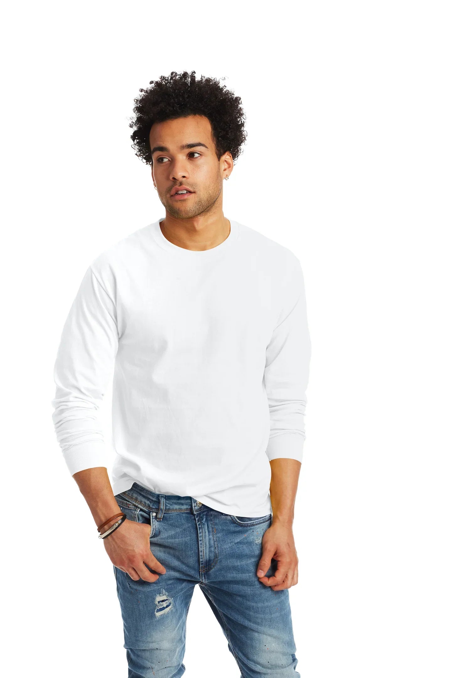 Hanes Authentic-T Long-Sleeve T-Shirt