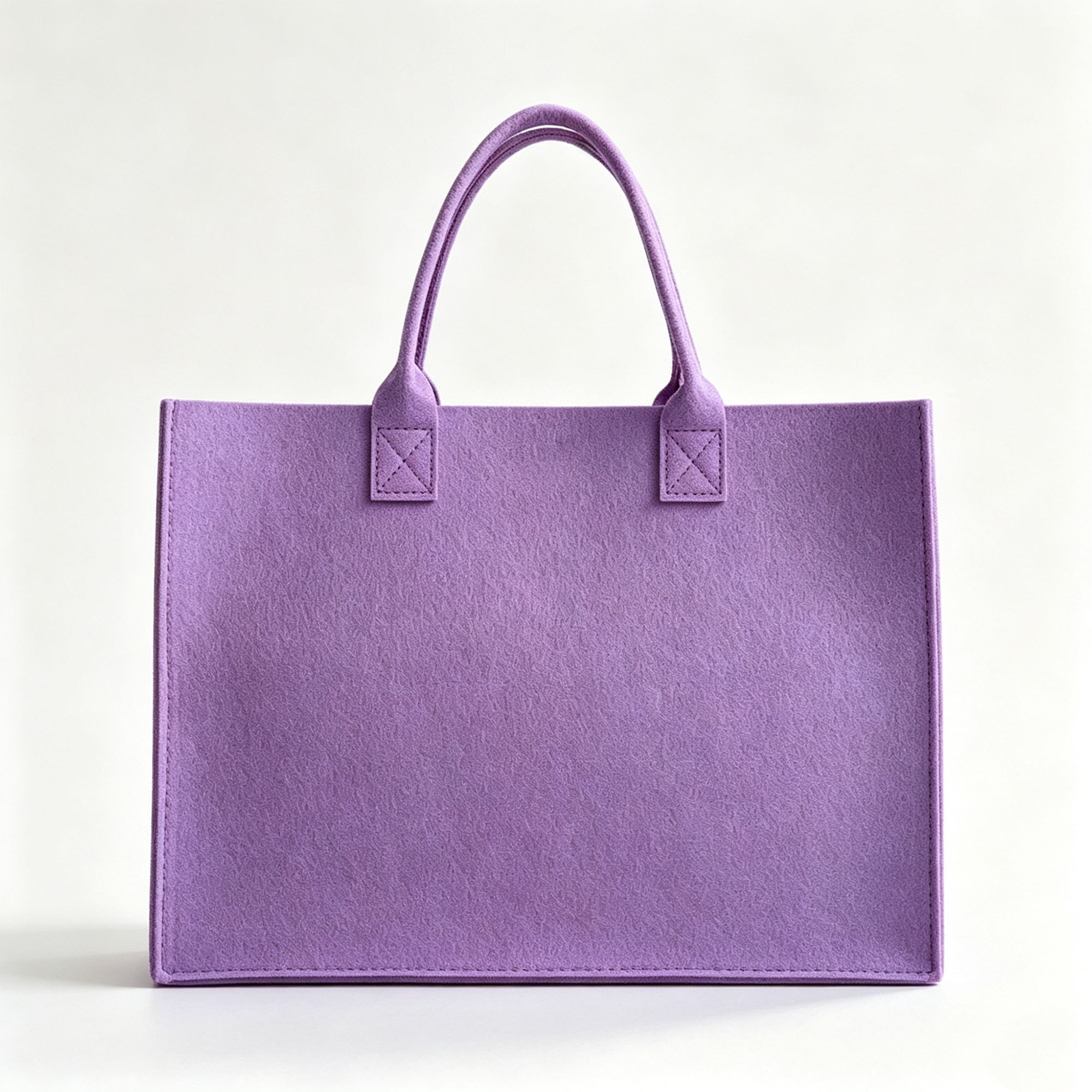 Customizable Felt Tote Bag Large Handbag 10