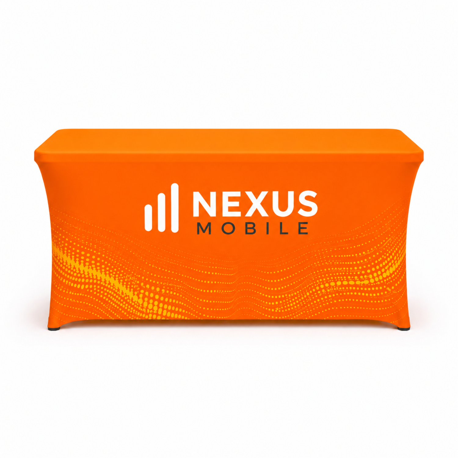 4' Stretch Table Cover, Open Back 15