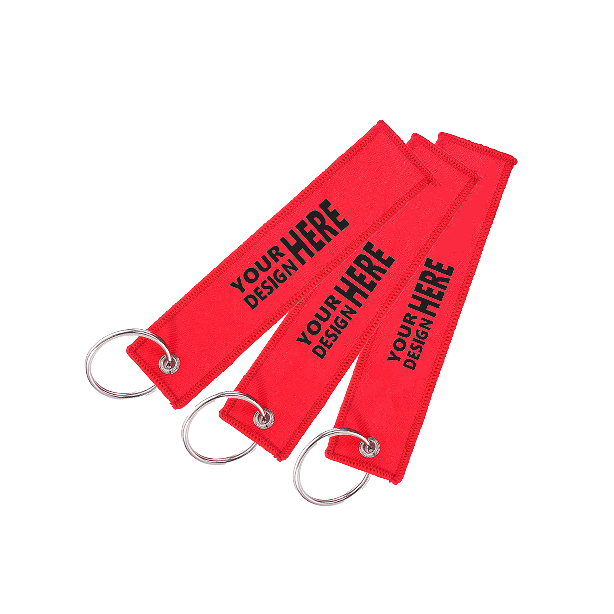 Embroidered Commemorative Keychain
