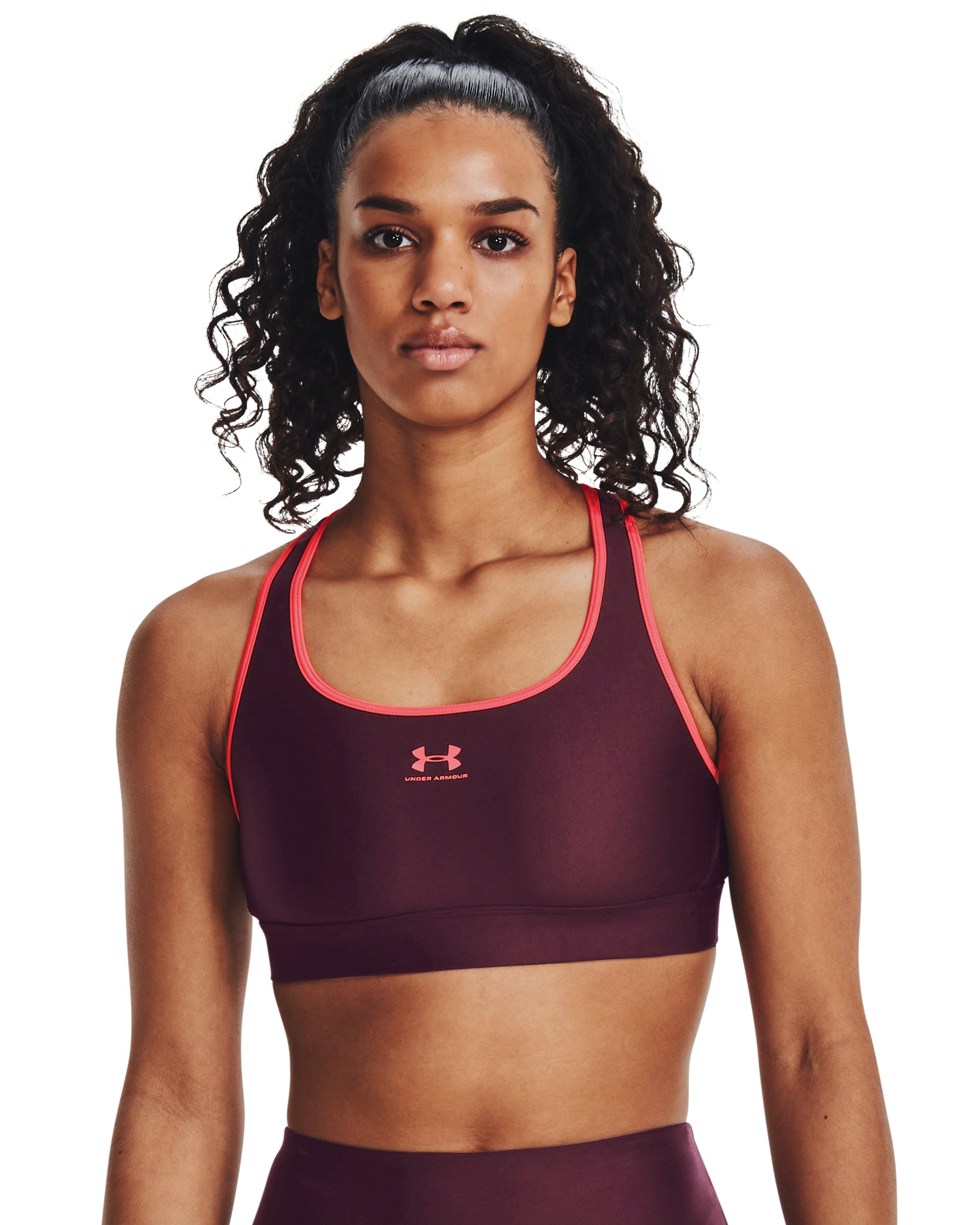 HeatGear Mid Padless Women's Sports Bra 82