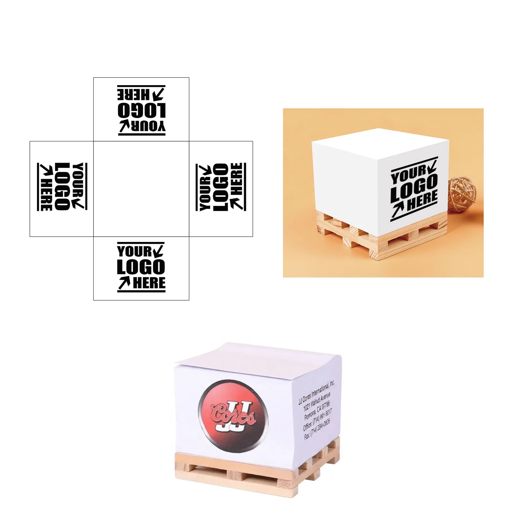 3" Sticky Note Cube