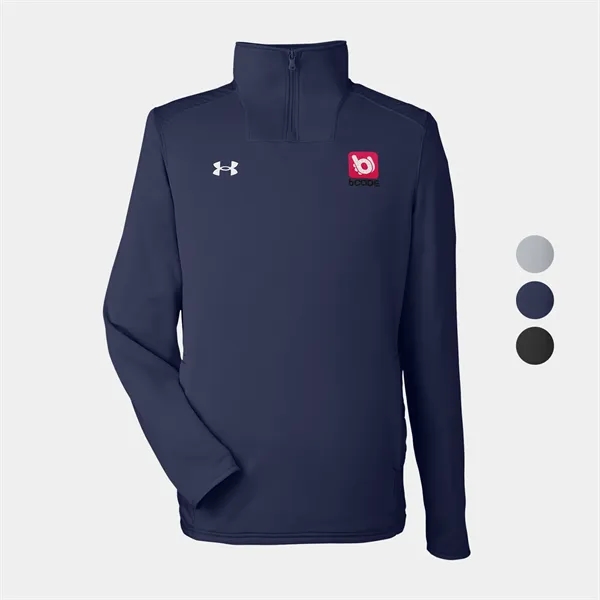 Men's Command Quarter-Zip 100% Polyester for employee onboarding gifts
