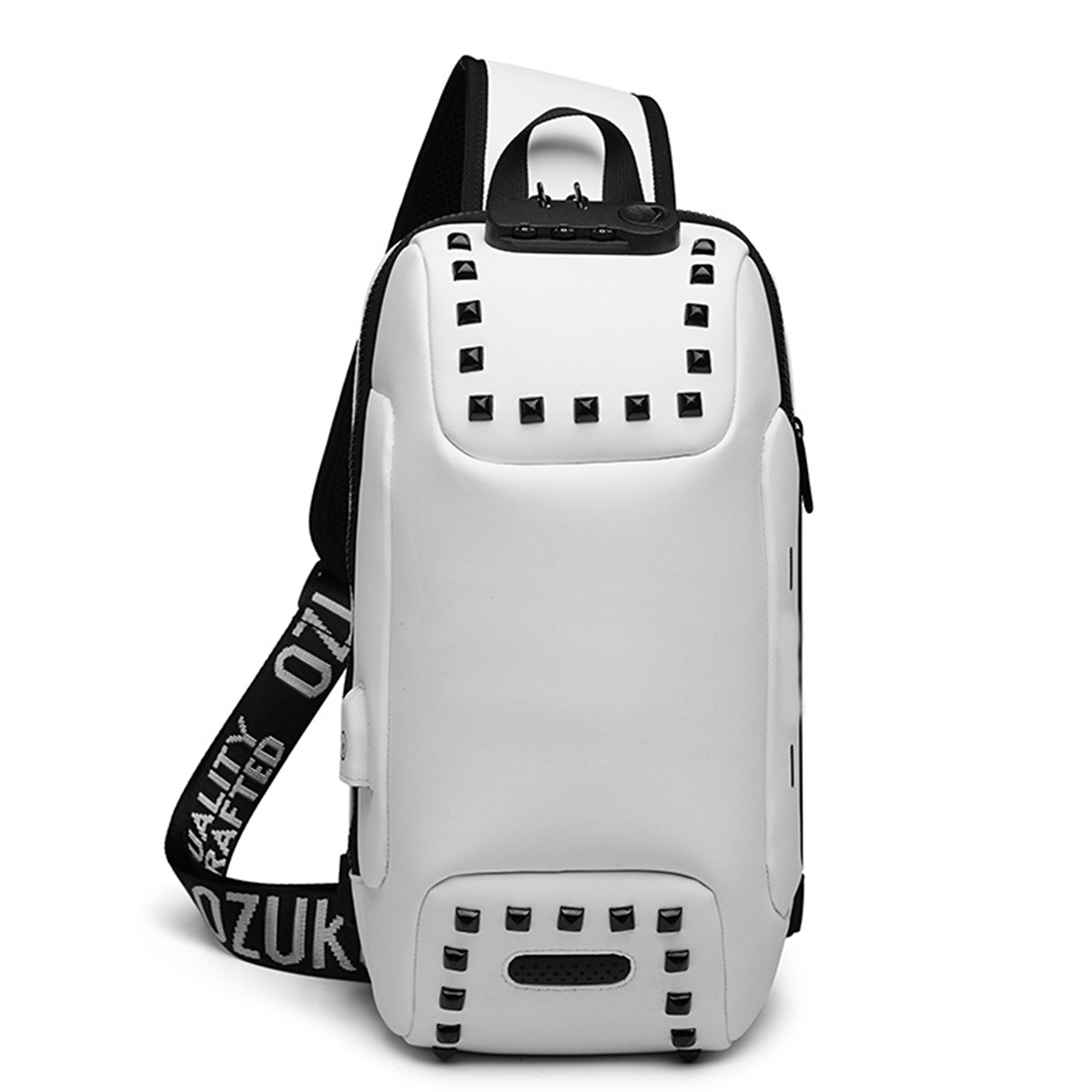 Oxford Men Sling Backpack Anti Theft Crossbody Shoulder Bag 11