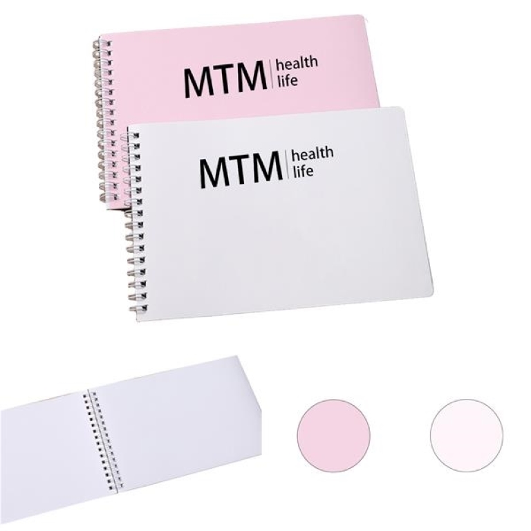 Grid Log Spiral Notebook