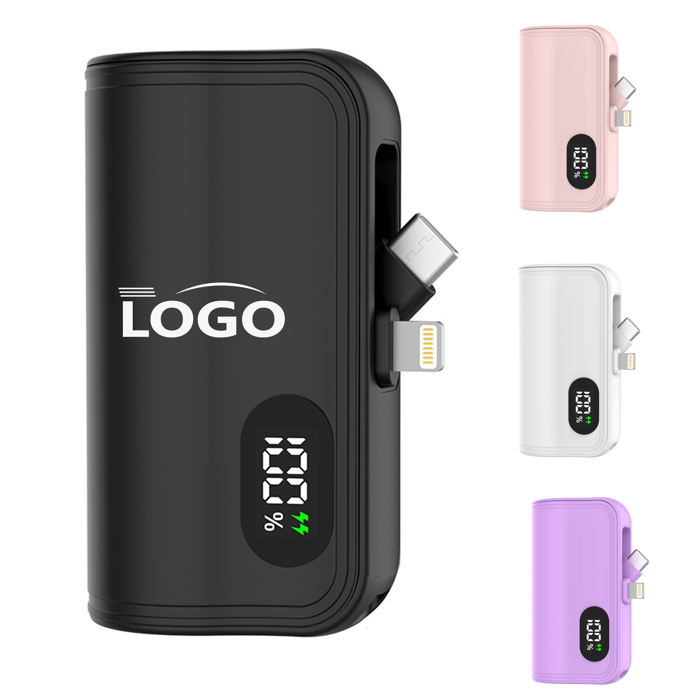 5000mAh Compact Power Bank with Dual Ports