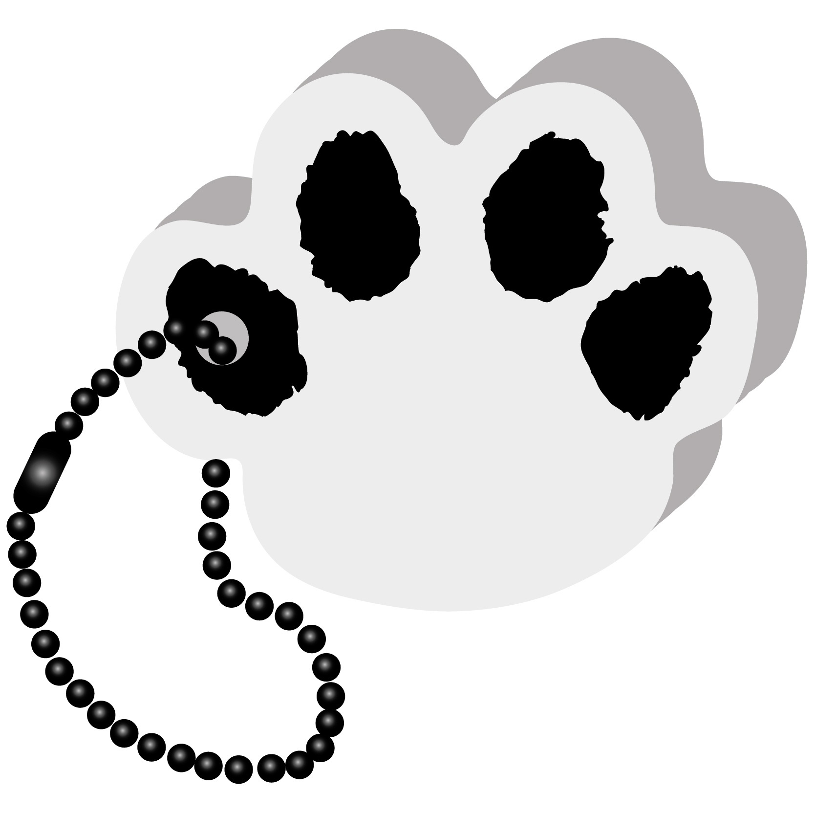 Paw Key Tag 52