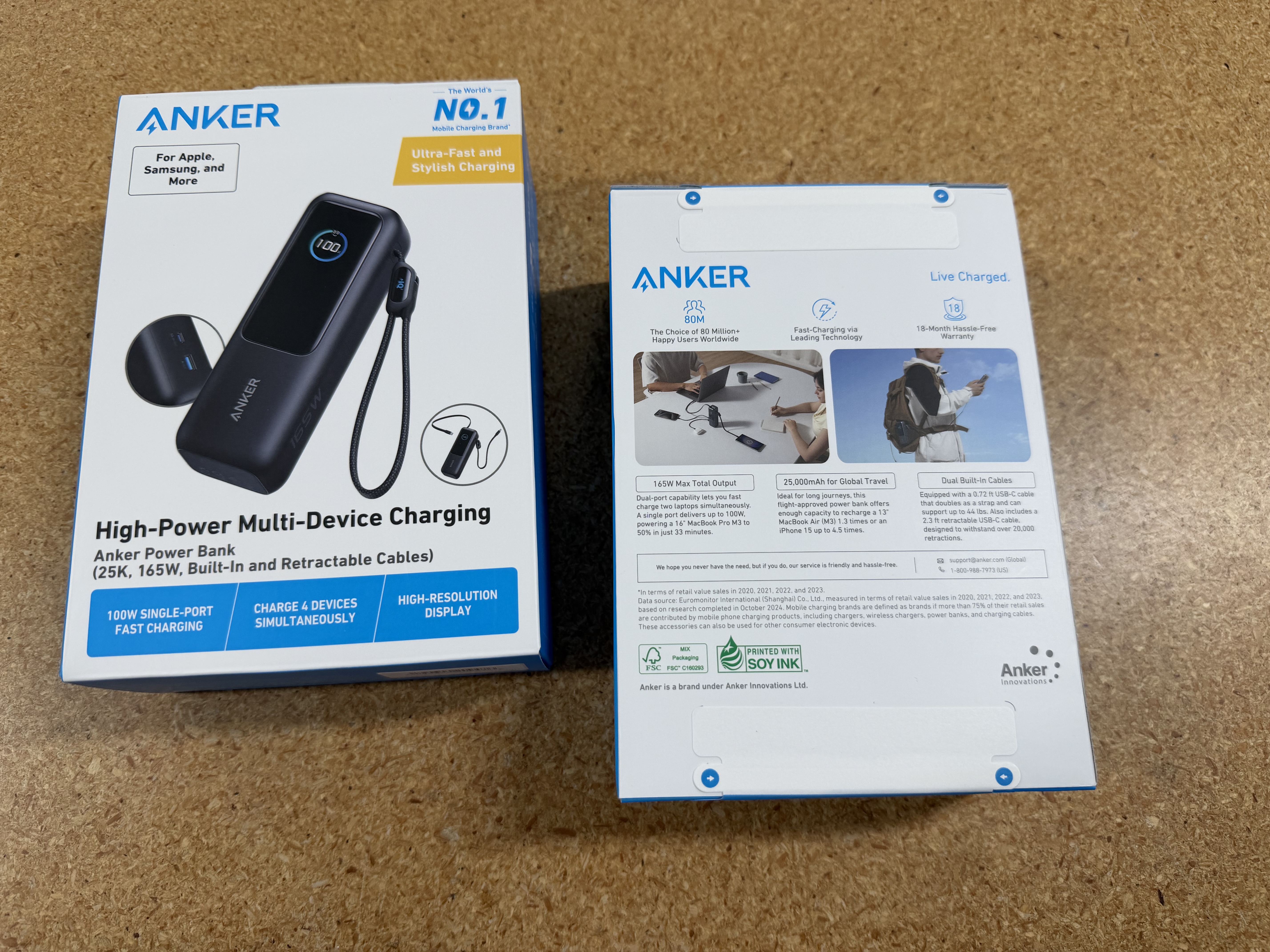 ANKER 25K 165W LAPTOP POWER BANK 9