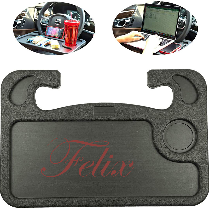 Steering Wheel Mounted Table