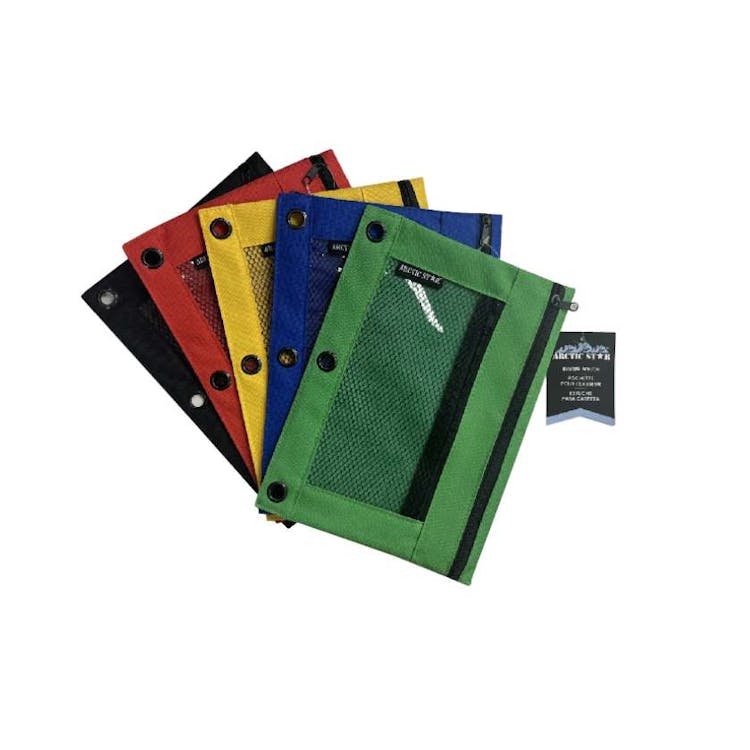 Double Zipper Pencil Pouch 3