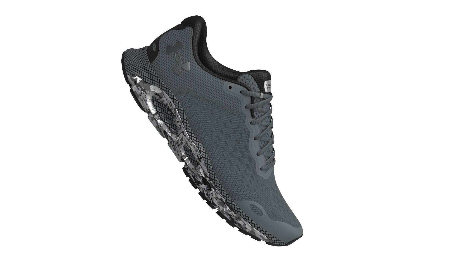 Women's UA HOVR Infinite 3 Reflect Camo Running Shoes 2