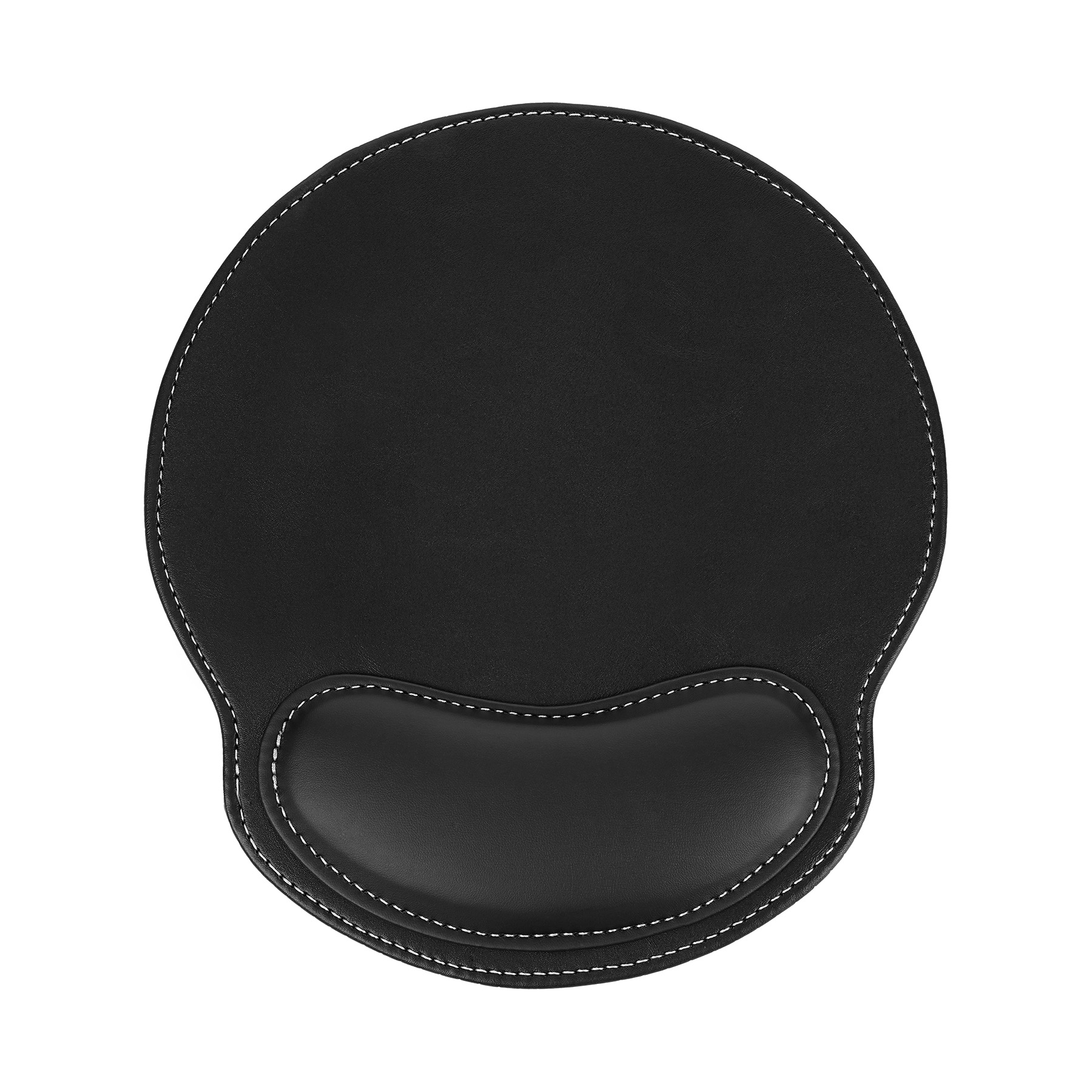 Ergonomic PU Leather Wrist Support Mouse Pad 2