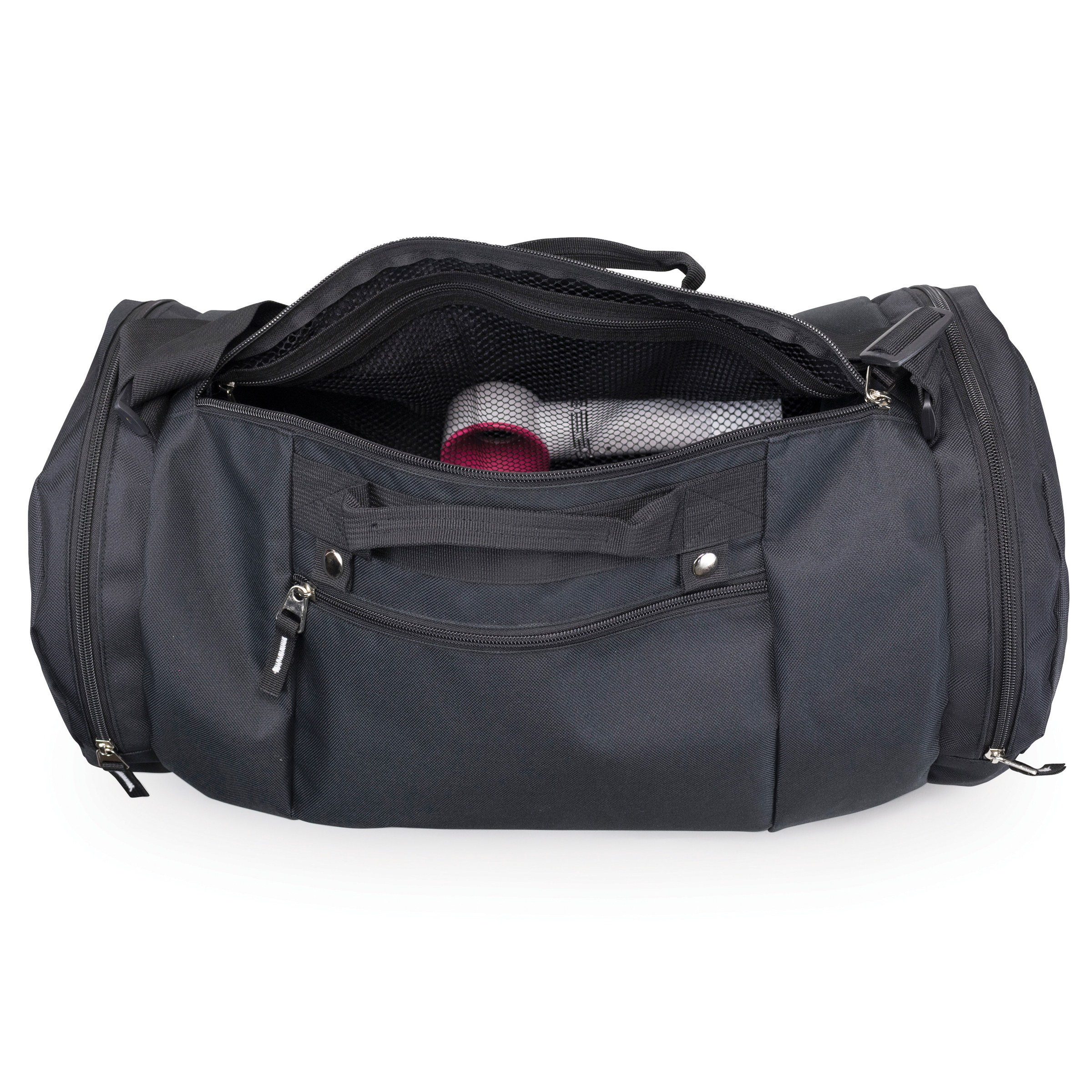 Oblong Poly Roll Duffel Bag