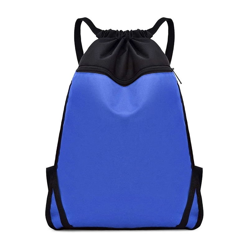 Zipper Drawstring Sports Backpack