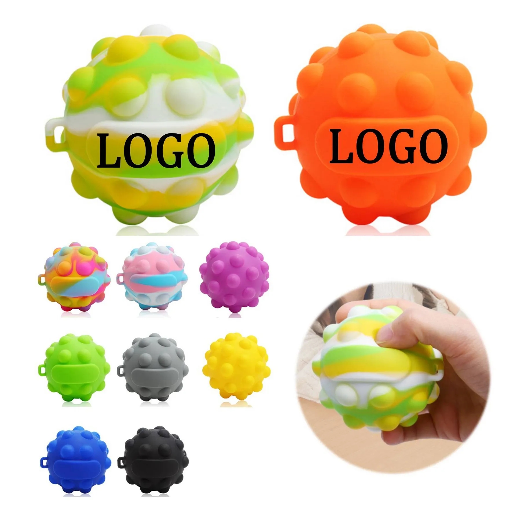 Ball Push Bubble Fidget Toys 5