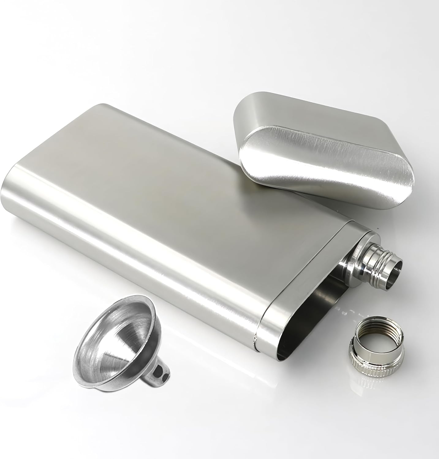 2-Finger Cigar Case With 2oz Tube Flask 4