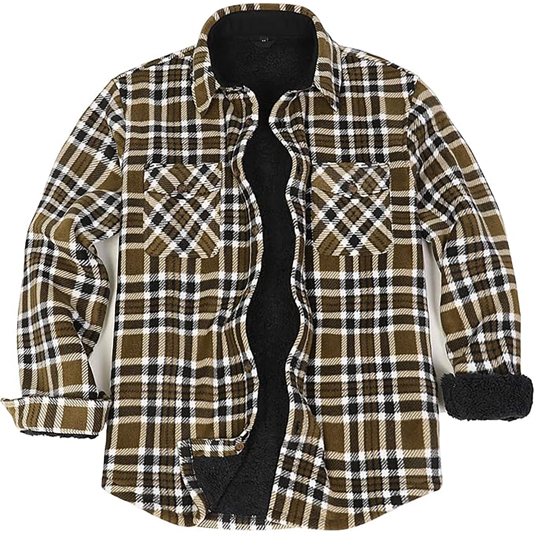 Men's Flannel Shirt Jacket 89
