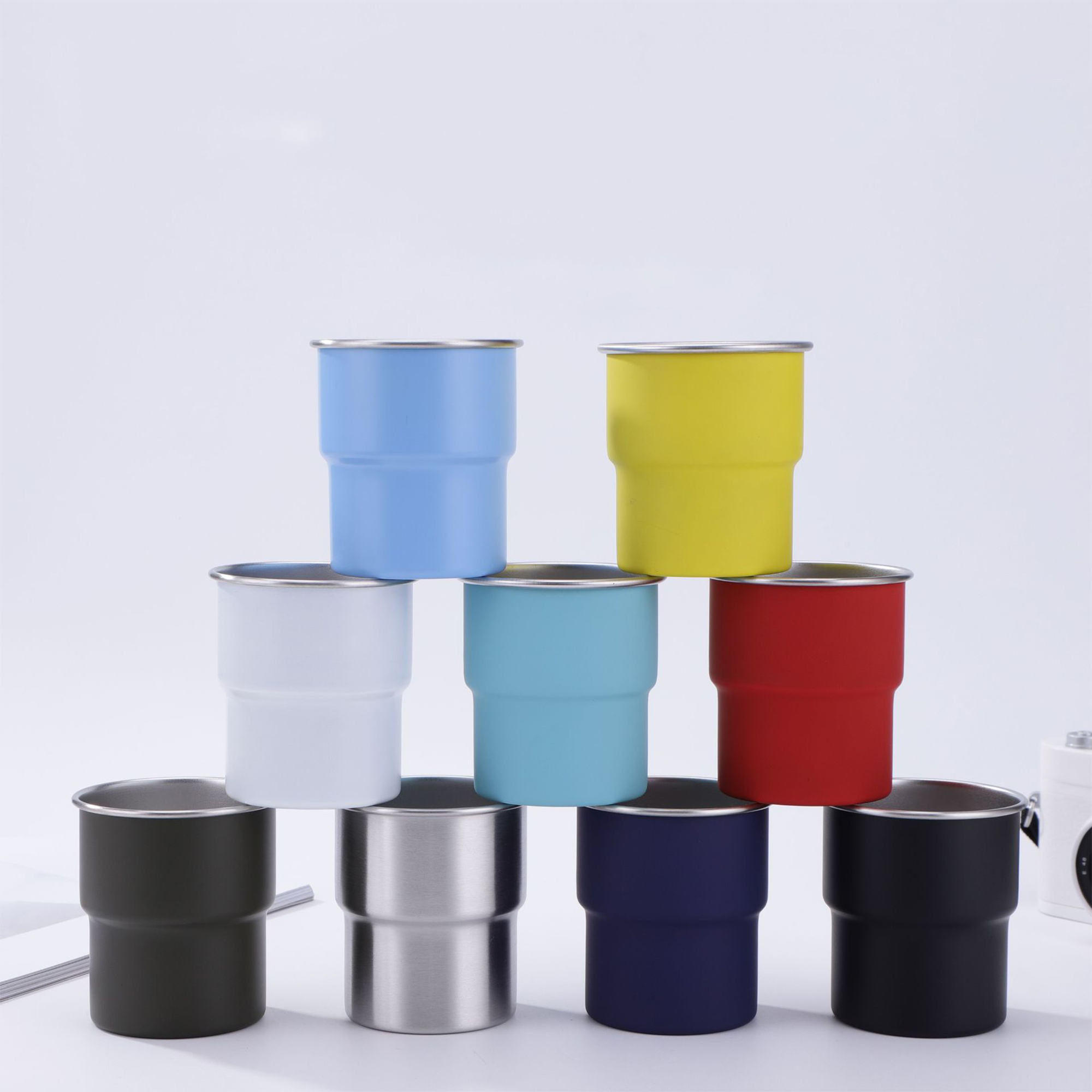 Outdoor custom stainless steel camping coffee cup 10