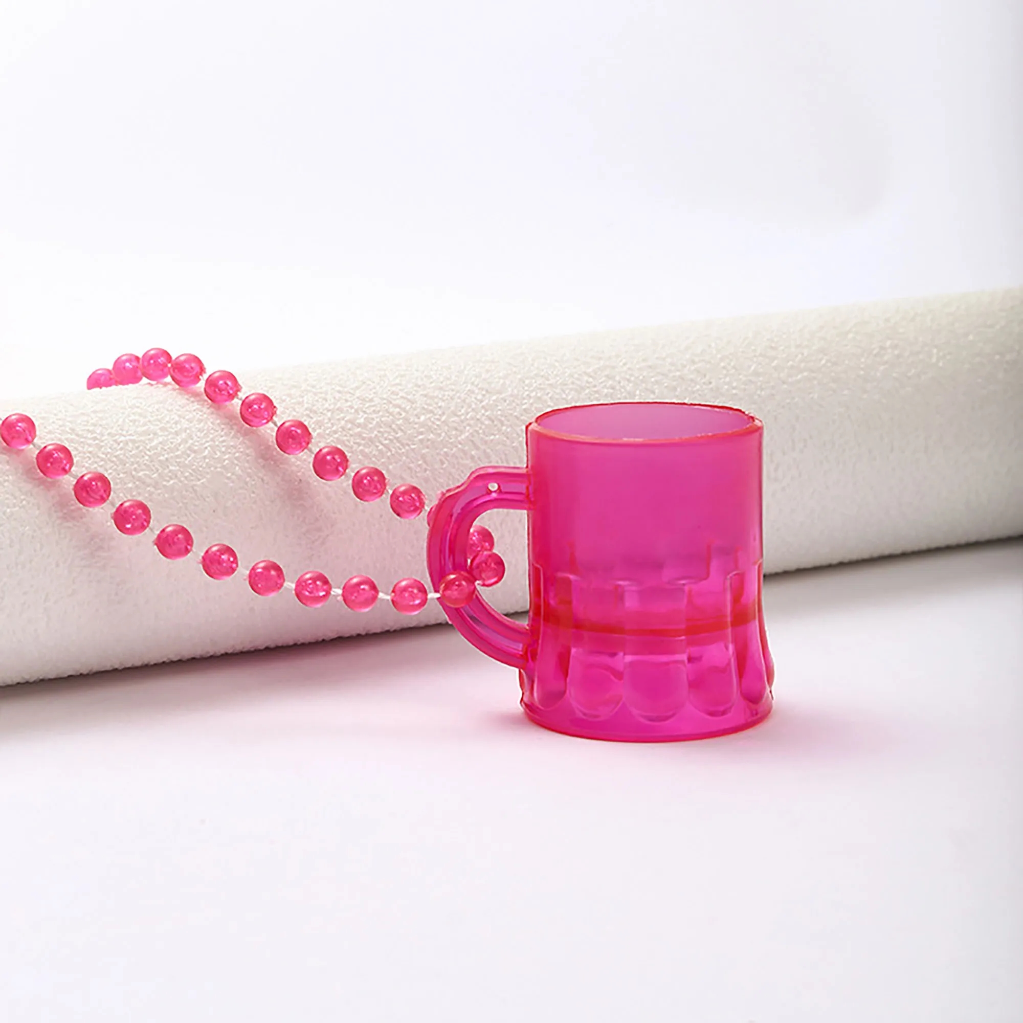 Beer Mug Plastic Necklace 15