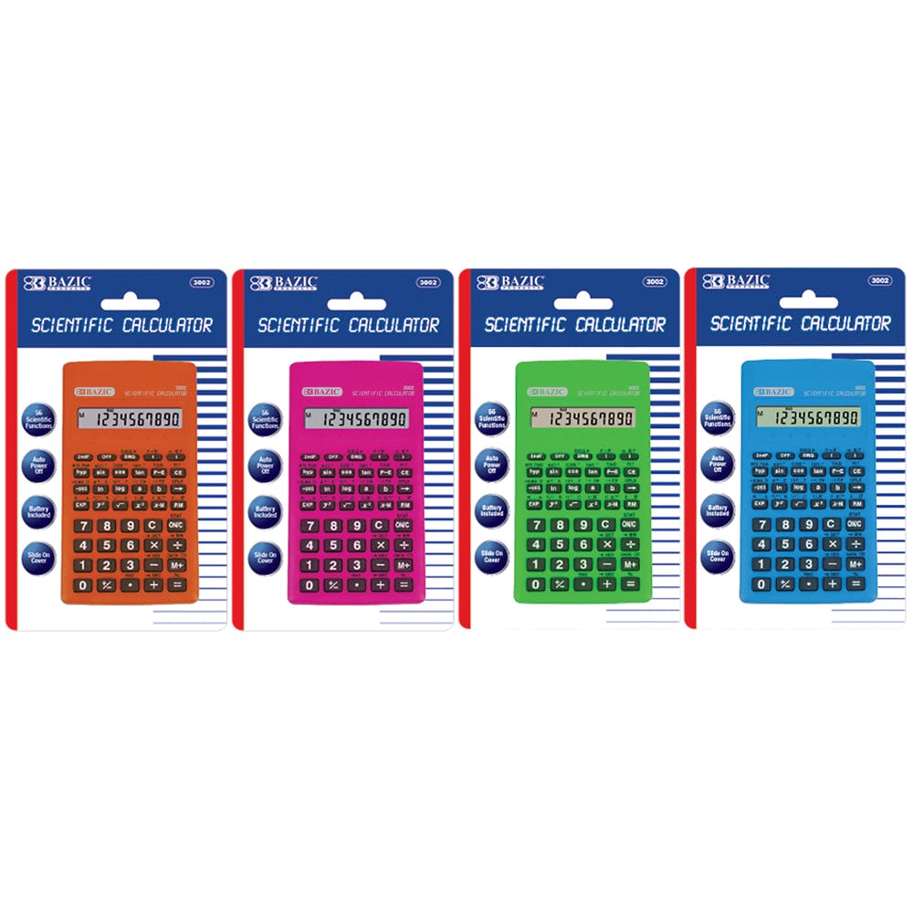 Scientific Calculators - 10 Digits 56 Function Auto Off 3