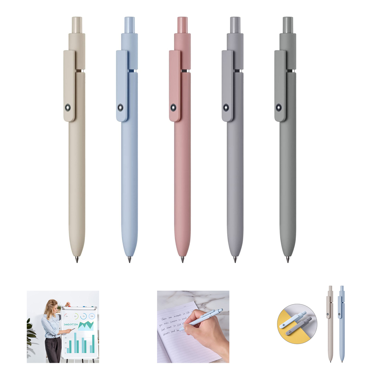 Retractable Neutral Pen