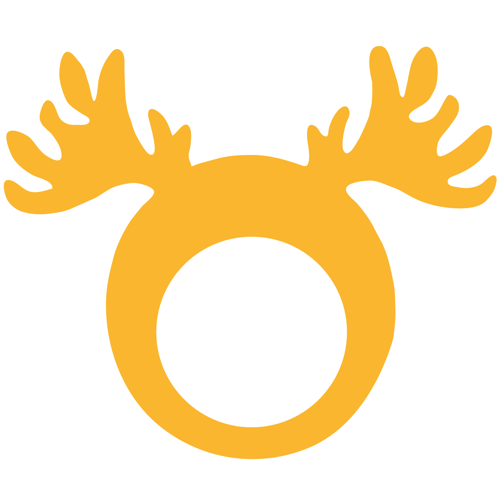 Reindeer Antler Pullover Visor 82