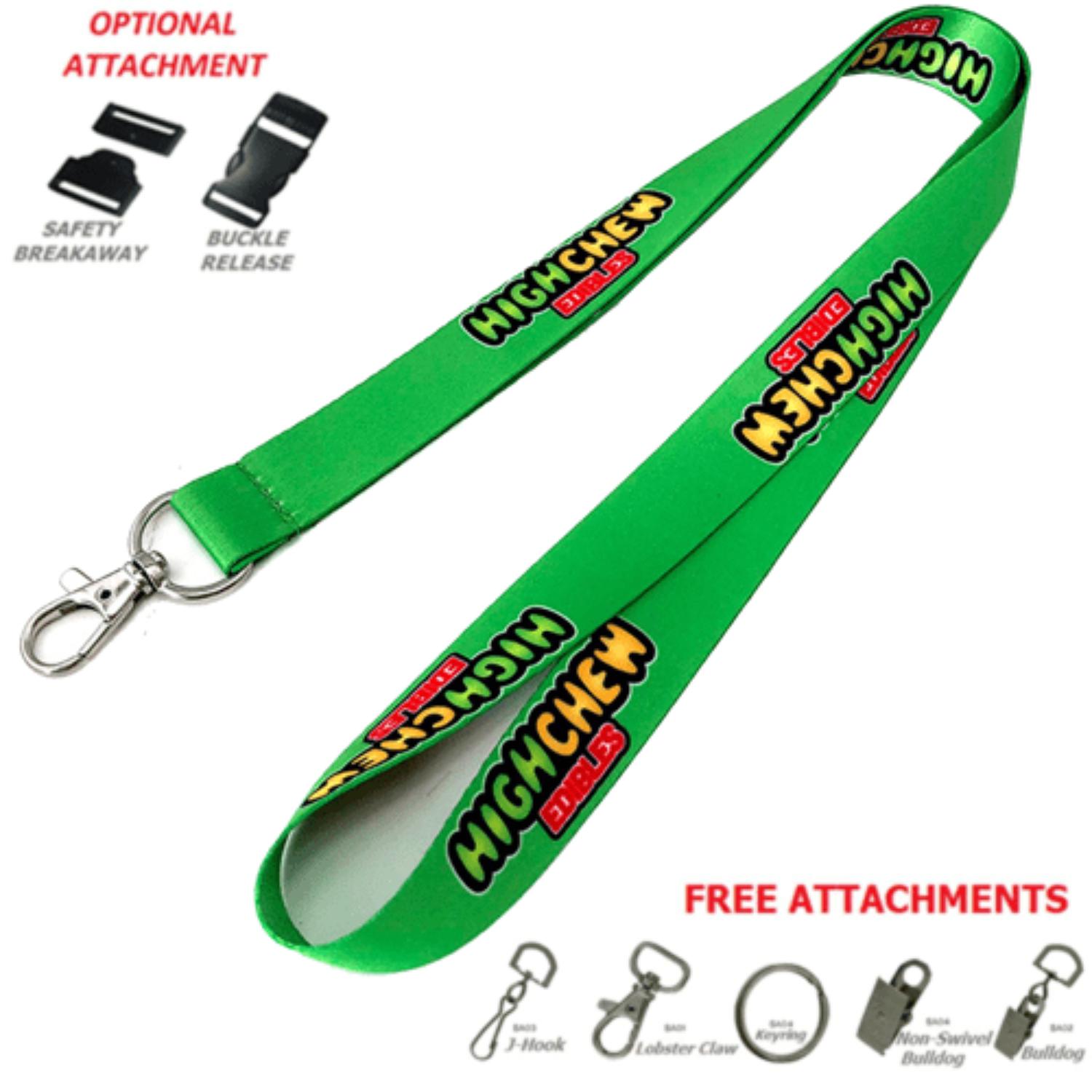 5/8" Dye-Sublimation Lanyards