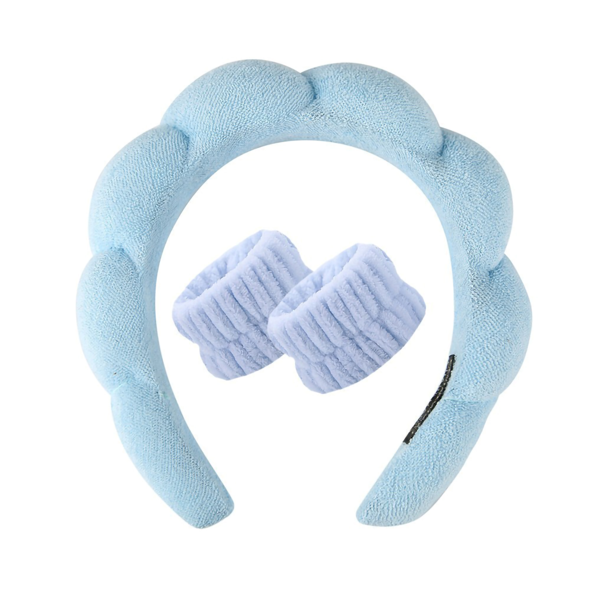 MOQ50 Terry Cloth Spa Cloud Headband 16