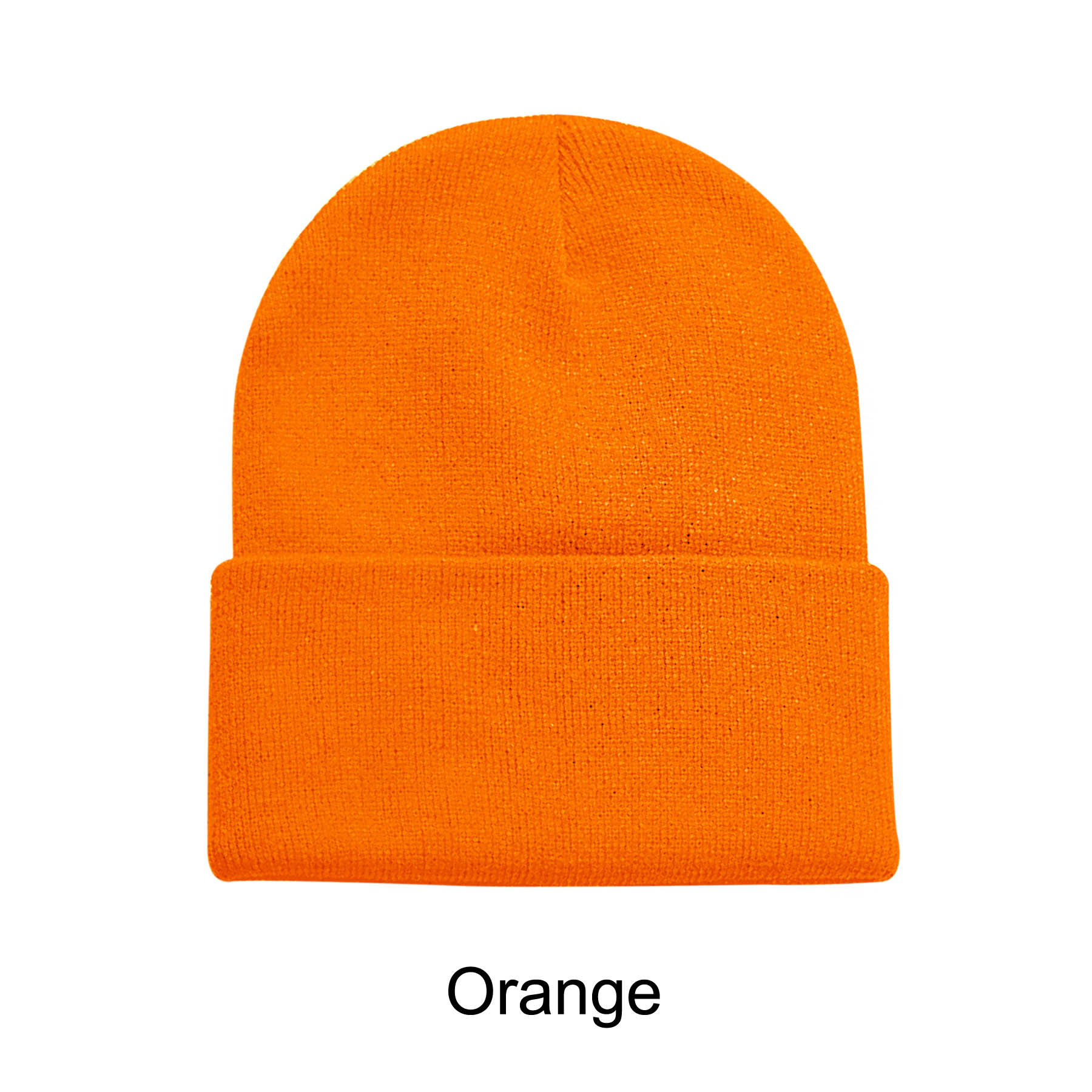 12" High Acrylic Beanie Knit Cap 26