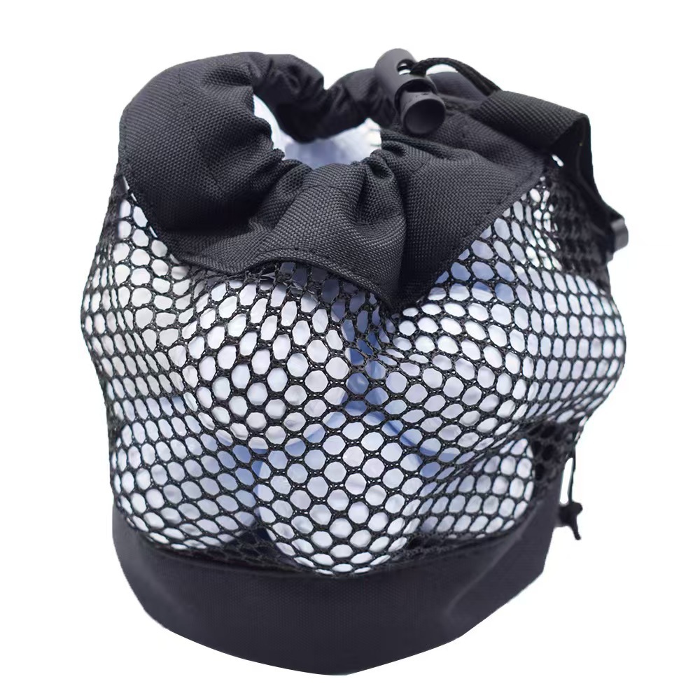 Small Nylon Drawstring Golf Net Bag 5