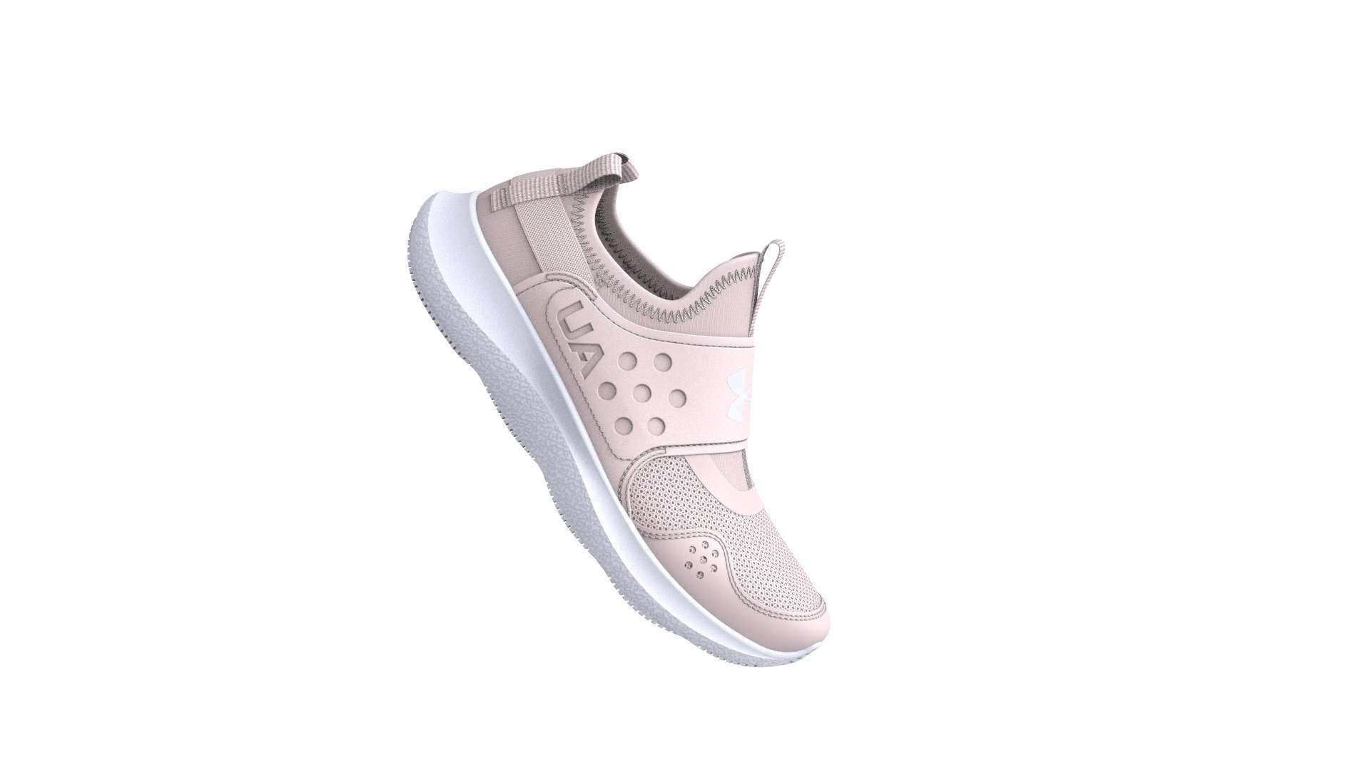 UA Runplay Girls' Pre-School Running Shoes 16