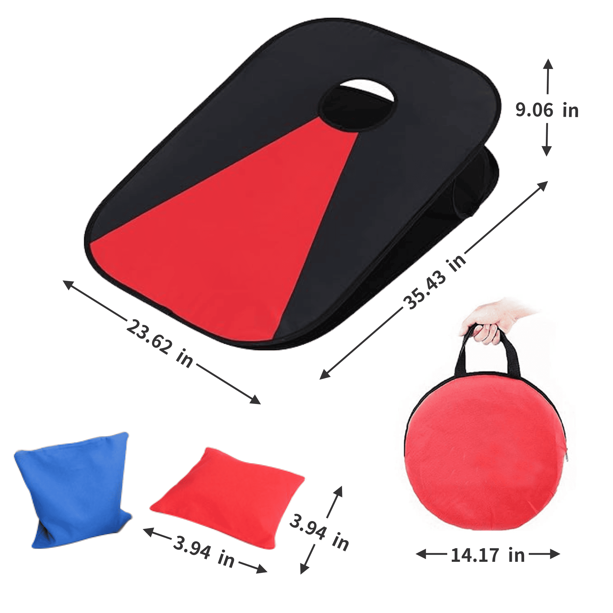 Foldable Camping Cornhole Set 5