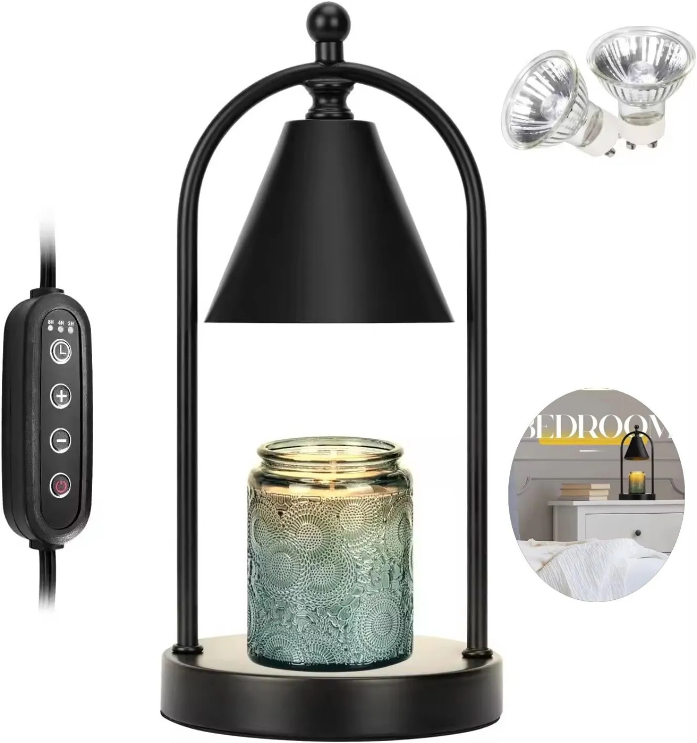 Candle Warmer Lamp with Timer