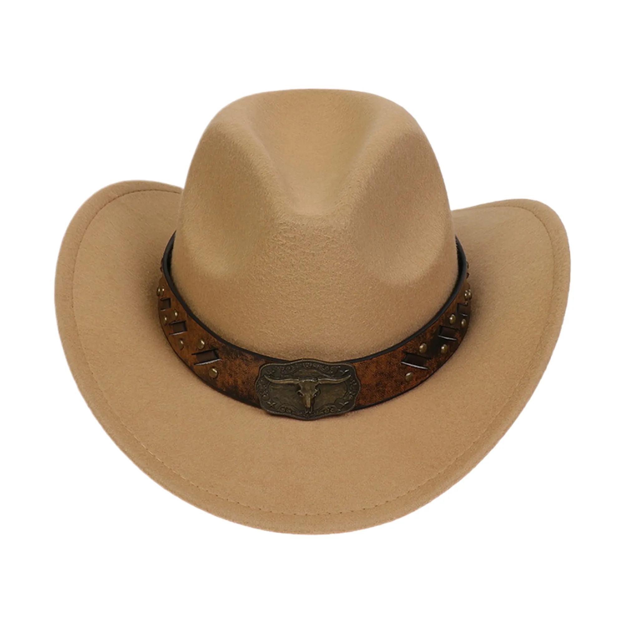 MOQ50 Wool Felt Jazz Retro Tide Hat 12