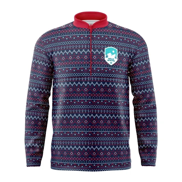 Unisex & Kids' Sublimation 220G Ultra Light Quarter Zip