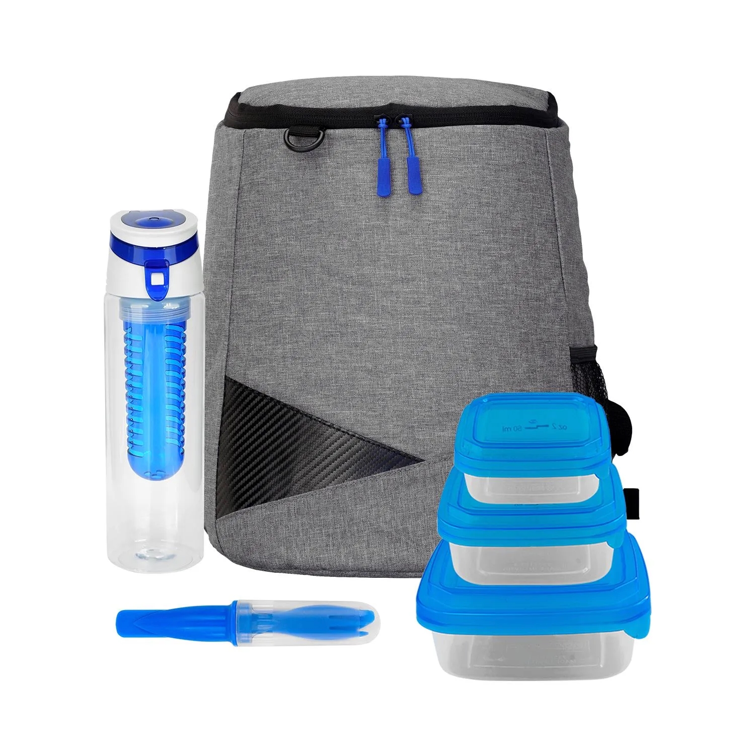 Portion Control Drink & Cutlery Set 3